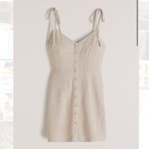 NWT Abercrombie Tie-Strap Mini Dress (SOLD OUT ONLINE)